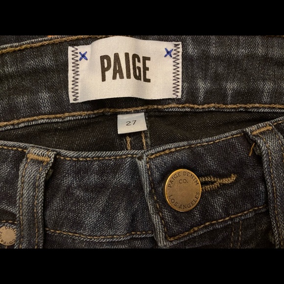❤️ PAIGE Hoxton Ultra Skinny Jeans 👖 27 Mona Wash - Picture 3 of 16